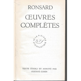 Oeuvres complètes