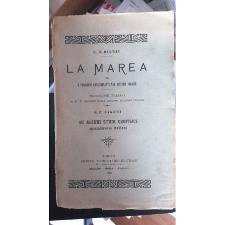 La Marea ed i fenomeni concomitanti nel sistema solare