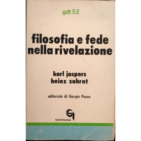 Filosofia e fede nella rivelazione