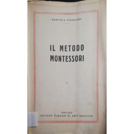 Il metodo Montessori