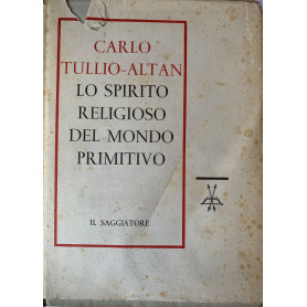 Lo spirito religioso del mondo primitivo