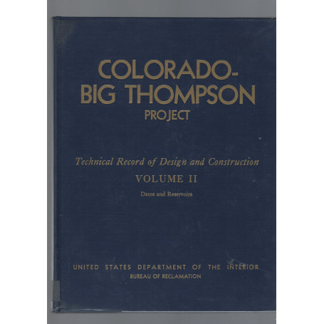 COLORADO BIG THOMPSON PROJECT vol II