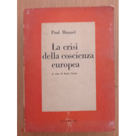 La crisi della coscienza europea