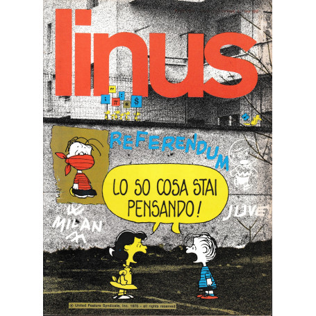 Linus. Aprile 1975 / anno 11 / n. 4