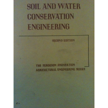 Soil and Water Conservation Engineering