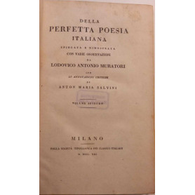 Della Perfetta Poesia Italiana