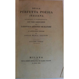 Della Perfetta Poesia Italiana