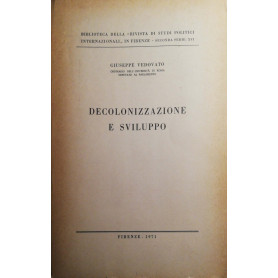 Decolonizzazione e sviluppo