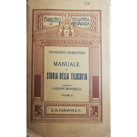 Manuale di Storia della Filosofia