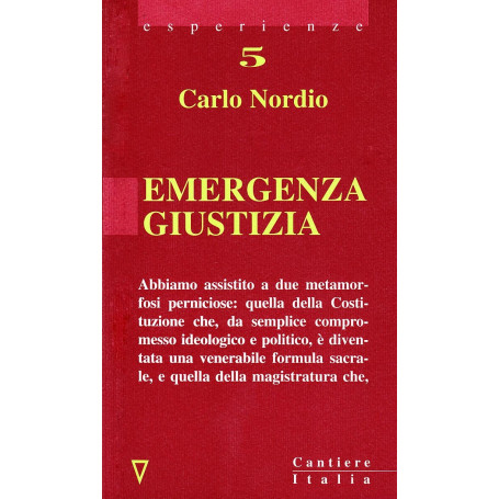 Emergenza giustizia