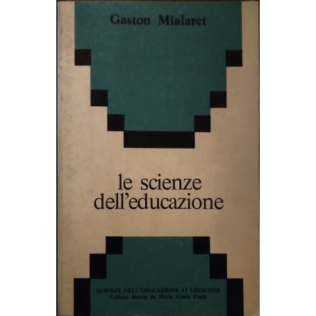 le scienze dell'educazione