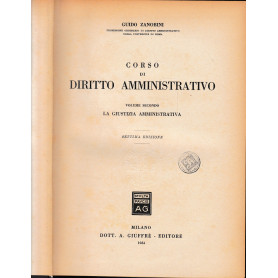 Corso di Diritto Amministrativo  vol. 2°