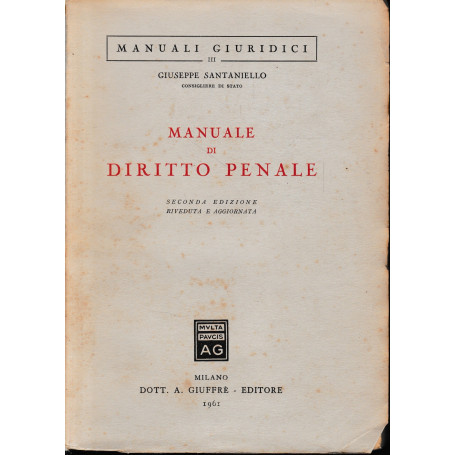 Manuale di Diritto Penale
