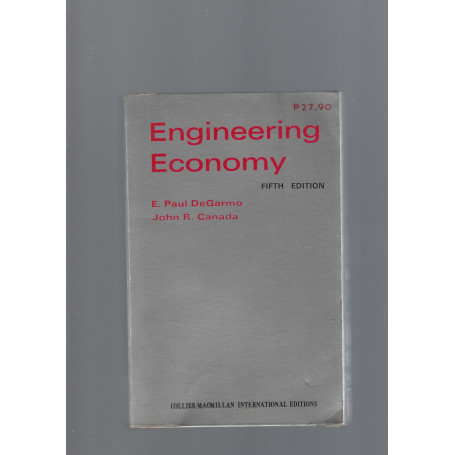 ENGINEERING  ECONOMY