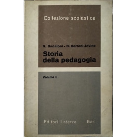 Storia della pedagogia. Volume II