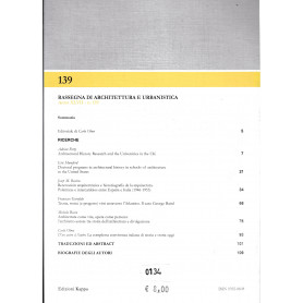 Rassegna di architettura e urbanistica  anno XLVII - n. 139 Gennaio-Aprile 2013. Theory and History (Inglese  Italiano  Spagnolo