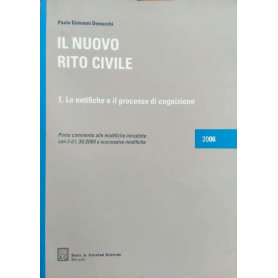 1: Le notifiche e il processo di cognizione : primo commento alle modifiche introdotte con il D.L. 35/2005 e successive modifichLibrisaggi