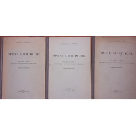 Opere giuridiche. Edizione nazionale. Vol. I - Monografie e corso universitario sui diritti reali. Vol. II - Teoria generale. ScLibrisaggi