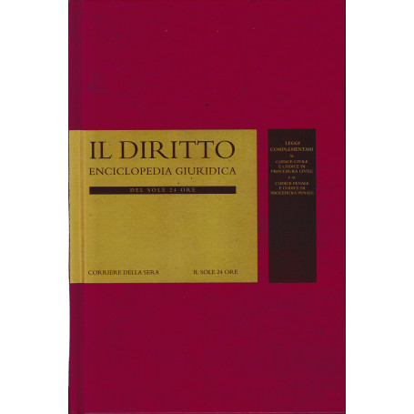 Il Diritto. Enciclopedia Giuridica del Sole 24 ORE. vol.  20: Leggi complementari al Codice civile e codice di procedura civile