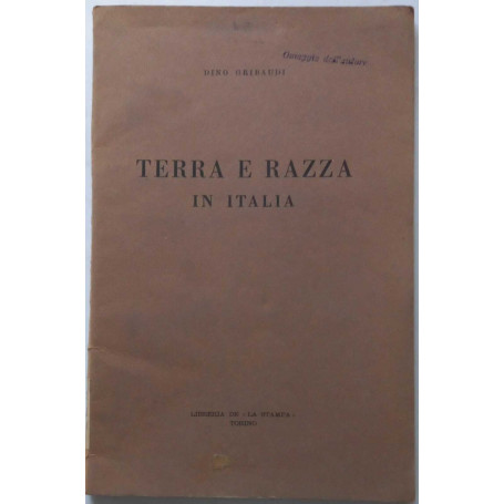 Terra e Razza in Italia