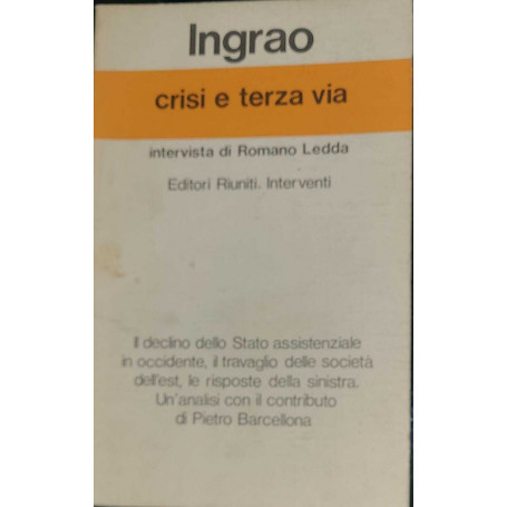 Crisi e terza via