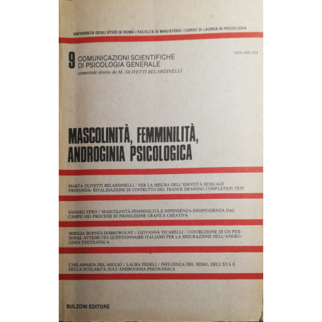 Mascolinità  femminilità  Androginia psicologica