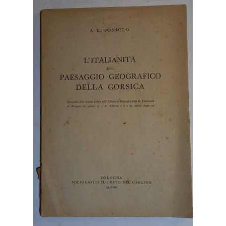 L'Italianità del Paesaggio Geografico della Corsica