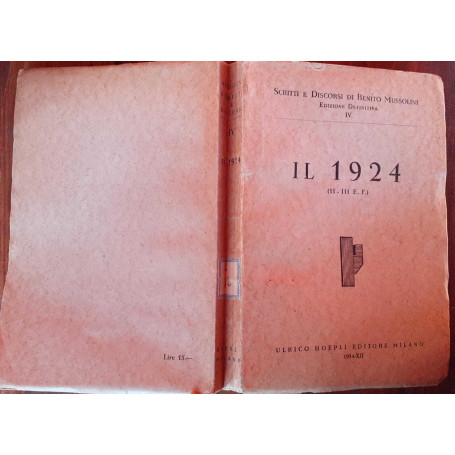 Il 1924 (II-III-E.F.) Volume IV