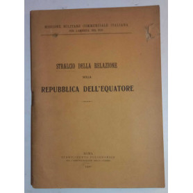 Stralcio della Relazione sulla Repubblica dell'Equatore