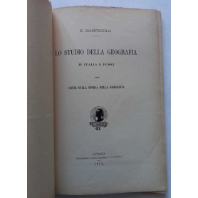 Lo studio della geografia in Italia e fuoriLibrisaggi