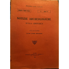 Notizie Archeologiche sulla CirenaicaLibrisaggi