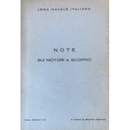 Note sui motori a scoppio