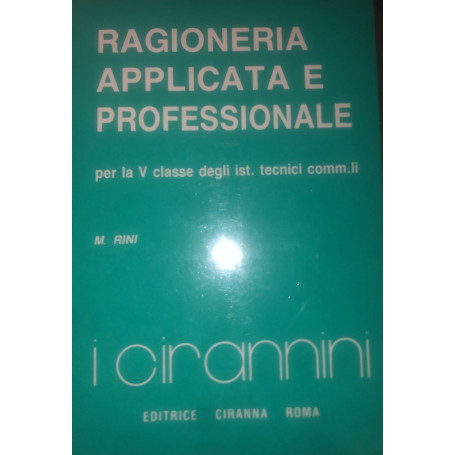 Ragioneria applicata e professionale