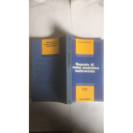 Manuale di analisi statistica multivariata