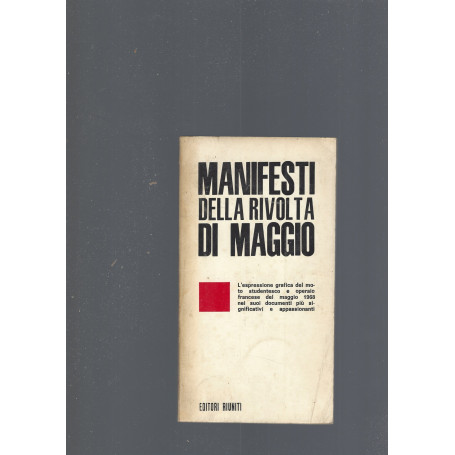 MANIFESTI DELLA RIVOLTA DI MAGGIO