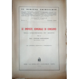 Le imposte comunali di consumo nella giurisprudenza più recente