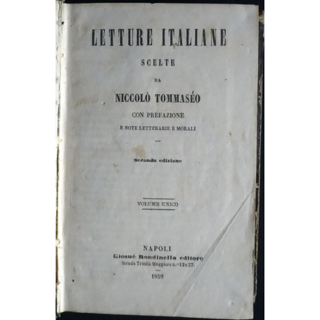 Letture italiane