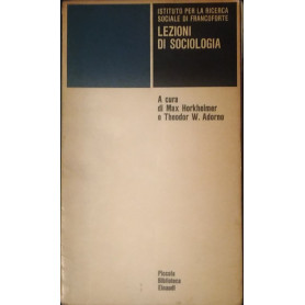 Lezioni di sociologia