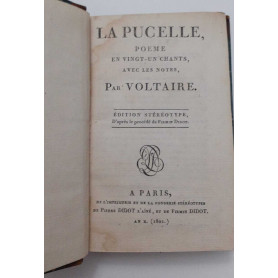 La pucelle  poeme en vingt-un chants  avec les notes  par VoltaireLibrisaggi