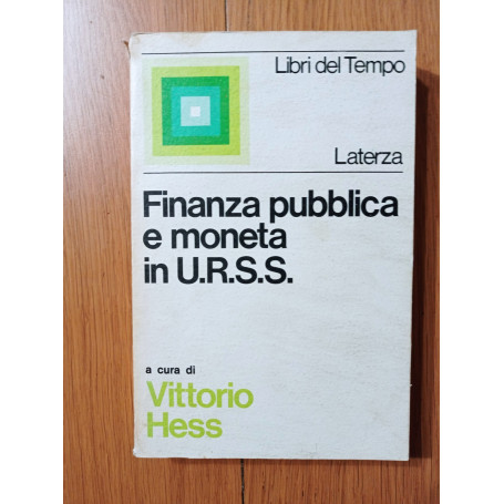 Finanza pubblica e moneta in URSS