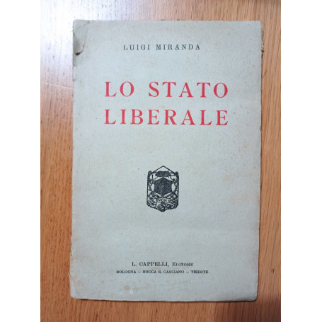 Lo Stato liberale