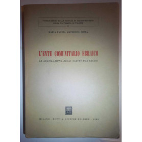 L'Ente Comunitario EbraicoLibrisaggi