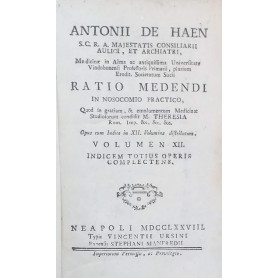 Ratio Medendi in Nosocomio Practico. Volumen XIILibrisaggi