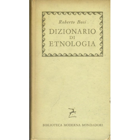 Dizionario di etnologia