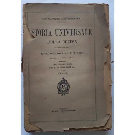 Storia Universale della Chiesa . Volume VI