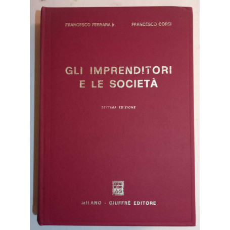 Gli imprenditori e le società