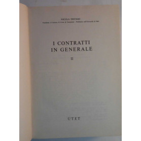 Contratti in generale. Vol. II