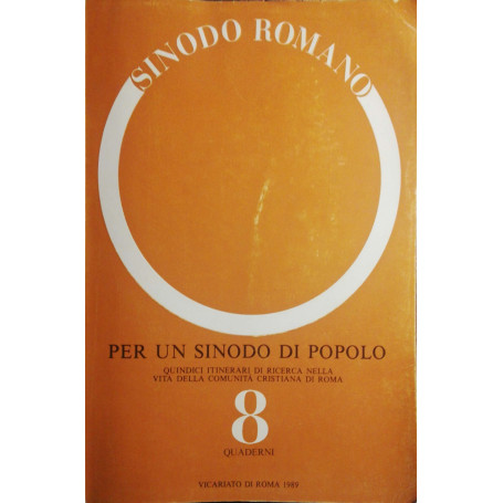 Per un sinodo di popolo.