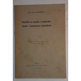 Il suicidio in seguito a maltrattamenti: conseguenze giuridiche