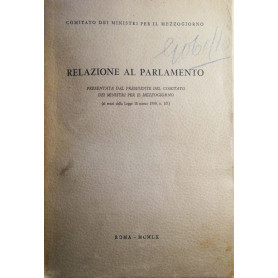 Relazione al Parlamento  Legge 18 marzo 1959 n.101